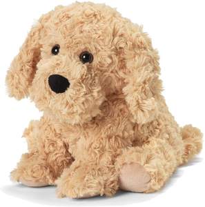 Vendita calda microonde caldo peluche peluche semi di lino accogliente peluche cane dorato calore e comfort lenitivi - Product Image 1