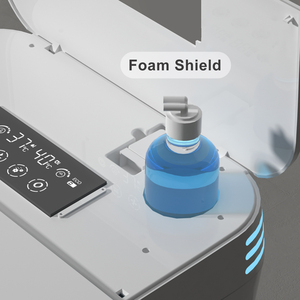 Intelligent <strong>Toilet</strong> Ceramic White Marble Pattern Bathroom Use Built-in Water Tank - Product Image 5