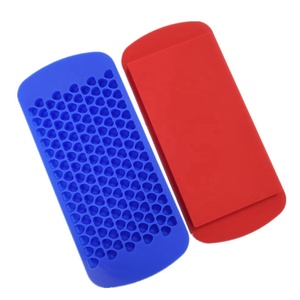 Mini bandejas de silicona para cubitos de hielo, moldes para Chocolate, dulces en forma de corazón, 150 rejillas - Product Image 4