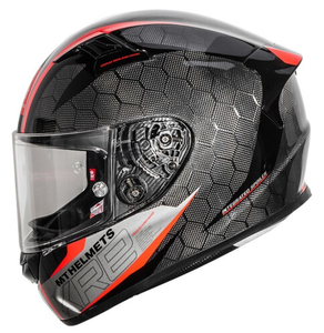 Casco de Motocicleta Modular Integral MTHelmet, Homologado por DOT y ECE, Diseño Street Fighter, Material ABS Premium, Nuevo, Motocross - Product Image 1