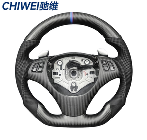 Volant de Voiture en Fibre de Carbone pour <span class=keywords><strong>BMW</strong></span> Séries 1/3/5/6/7/8 X1 X3 X5 X6 E21 E28 <span class=keywords><strong>E30</strong></span> E34 E36 E46 E81 E82 E87 E88 E90 E91 E92 E93 - Product Image 2