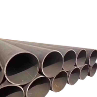 Meilleur prix pour tuyau de pétrole noir ASTM A252 Gr.3 LSAW API 5L pour fondation de pont, diamètre extérieur 1219 mm, épaisseur 28,6 mm