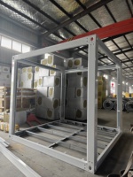 3m à 12m de long Acier léger galvanisé Maison préfabriquée Cadre de conteneur modulaire pour la maison