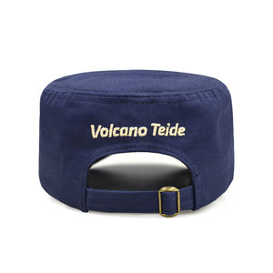 Gorras Planas Personalizadas de Algodón con Bordado, Gorra Plana Ajustable Estilo Cadete, Gorras de Camuflaje para Caza, Gorra Plana de Guardia de Seguridad - Product Image 5
