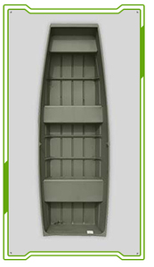Bon marché — bateau plat en Aluminium, 14ft, 2022, vente en gros - Product Image 4