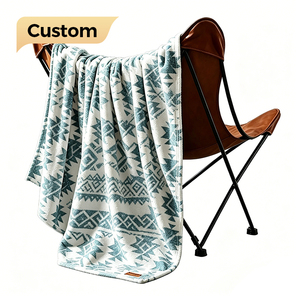 Coperta in pile polare soffice all'ingrosso, tinta unita, leggera, in microfibra di poliestere - Product Image 1