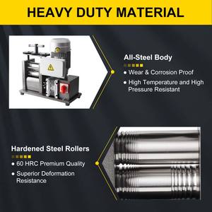 Attrezzatura per Gioielleria di Alta Qualità, Laminatoio per Fili da 0,5HP e 1HP - Product Image 5