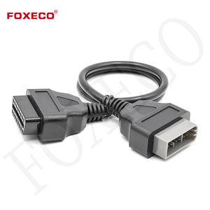 14 <span class=keywords><strong>pin</strong></span> OBD1 đến 16 <span class=keywords><strong>Pin</strong></span> OBD2 cáp là thích hợp cho xe ô tô - Product Image 1