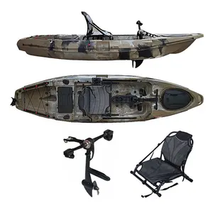Ocean Sea Peddle Kayak Sport pedale da pesca in plastica con borsa per motore elettrico canoa/Kayak