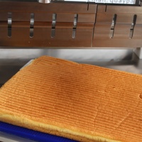 Cortadora de Pastel Ultrasónica Triangular con Forma de Diamante para Cortar Pastel Napoleón, Máquina Rebanadora para Fábrica de Panadería