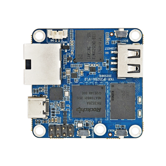 Quad-Core Rockchip RK3528A NanoPi Zero2AI Development Board with Gigabit Ethernet Port Model YKR-IP3528A-V1 Embedded OEM