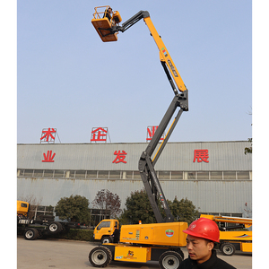 Nueva Plataforma Elevadora Telescópica Diesel 16M Spider con Transmisión Automática, Brazo Curvo de Acero Inoxidable y Plataforma Articulada - Product Image 5