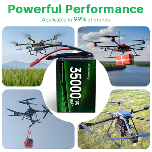 CEBATTERY 6S 12S 24S FPV Drone pili 30000mah 35000mah 36000mah 37000mah 38000mah katı hal pil FPV teslimat Drone için - Product Image 5