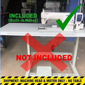 Used Juki-8700D Direct Drive Industrial Lockstitch <b>Sewing</b> <b>Machine</b> with Automatic Thread Trimmer 650 Sti/min 11mm Thickness - Product Image 2