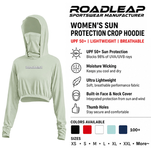 Chemises de pêche personnalisées à séchage rapide pour femmes, vêtements de protection solaire UPF 50 UV pour femmes, sweat à capuche de pêche, crop tops, vêtements de plage - Product Image 2