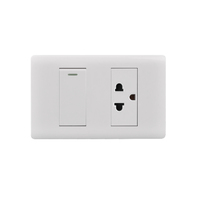 Electrical Switch Electrical Switch Products 2021 Maximum Voltage 250v 1 Gang 1 Way Electrical Accessories Switch With 2P +T