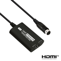 Bitfunx RGBS To1080P HDkompatibel dengan Adaptor Scaler HD untuk Konsol Game Retro SE-GA Mega Drive Genesis 1/2 SNK NEO GEO