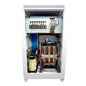 Sbw 250Kw 300kva xây dựng công nghiệp <span class=keywords><strong>servo</strong></span> ba giai đoạn <span class=keywords><strong>AVR</strong></span> 200Kw tự động điều chỉnh điện áp ổn định cho 220V 380V AC - Product Image 1