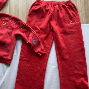 กางเกงวอร์มทรงตรงผ้าหนาแบบวินเทจสำหรับผู้ชาย คุณภาพสูง - Product Image 4