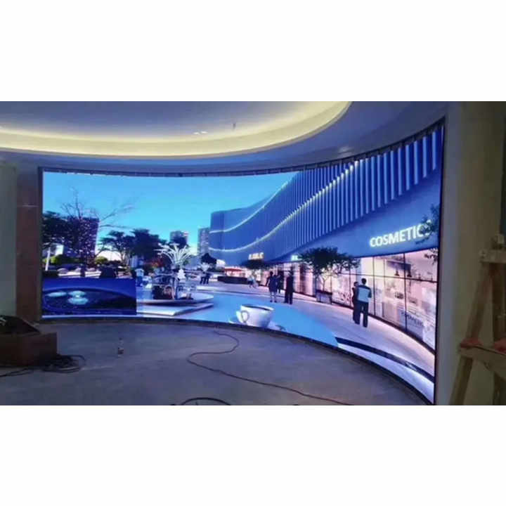 Popular Full Color HD Indoor P2.6 Led Screen 500x500mm Curve Led ...