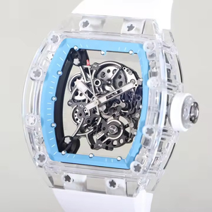 2026 Bestselling Tonneau Sapphire Crystal 055 Men's Automatic Mechanical <b>Watch</b>, Designer Stylish Hollow Skeleton <b>Watch</b> - Product Image 3