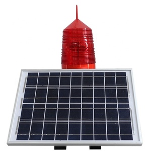 Aeronaves de aviación Solar de navegación Led grúa torre faro obstrucción linterna Marina luces de advertencia - Product Image 2