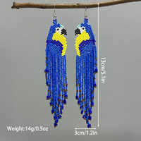 Boucles d'oreilles pendantes bohèmes AHAYA pour femmes, avec pompons et perles, faites à la main, grandes franges, cadeau pour les femmes élégantes et bohèmes