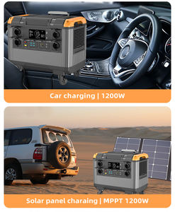 Estación de Energía Portátil de 3000W, 2688Wh LiFePO4, Generador Solar UPS IP54, Respaldo para el Hogar y Exteriores, con Paneles Solares de 1200W MPPT y 800W - Product Image 3