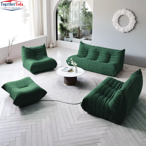 ชุดโซฟา1 2 3ที่นั่งพร้อมออตโตมันสำหรับห้องนั่งเล่น - Product Image 1
