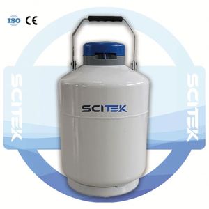 Contenedor criogénico SCITEK Tanque de almacenamiento de nitrógeno líquido autopresurizado - Product Image 6