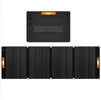 Panneaux solaires pliables 200W, étanches IP67, couverture solaire pliable, support personnalisé pour équipement extérieur hors réseau