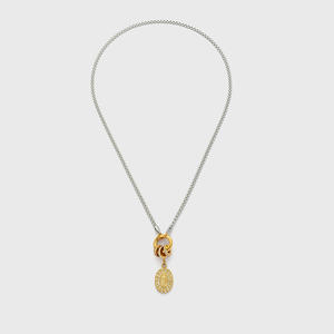 नए धार्मिक गहने वसंत क्लैंप हार वर्जिन मैरी सान जूदास सैन बेनितो स्टेनलेस स्टील ज़िरकॉन चरस नेकलेस - Product Image 4