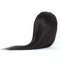 Vente d'usine 100% cheveux humains cheveux brésiliens 40cm taille de tête tête Mannequin tête style poupée pour coupe de cheveux tressage blanchiment