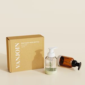 Ensembles de <span class=keywords><strong>mousse</strong></span> moussante vide bouteille de gel douche en plastique 200ml 300ml bouteille de pompe à <span class=keywords><strong>mousse</strong></span> nettoyante pour le visage pour le lavage des mains de luxe - Product Image 5