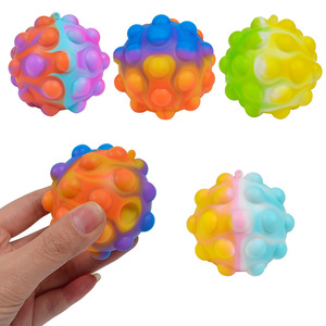 Balles anti-stress 3D Pop Party, jouets sensoriels de décompression, balles à presser pour enfants et personnes autistes, en silicone - Product Image 3