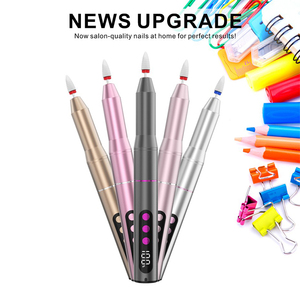 Machine à <span class=keywords><strong>ongles</strong></span> portable rechargeable, moteur puissant 35000 tr/min, polisseuse à <span class=keywords><strong>ongles</strong></span> électrique avec fonctionnalités améliorées - Product Image 2