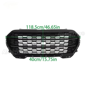 Bandes décoratives pour calandre de voiture, kit carrosserie de calandre de course, calandre de pare-chocs avant pour GMC Terrain 2022-2023, pièce extérieure - Product Image 4