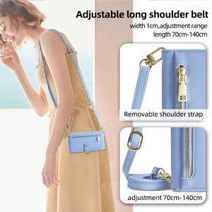 Hot bán điện thoại trường hợp đối với iPhone 16e 16 15 14 13 12 sang trọng da Wallet bìa cho Iphone 13 Pro Max trường hợp biểu tượng tùy chỉnh thiết kế - Product Image 4