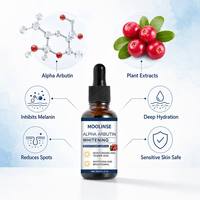 Sérum Liquide Éclaircissant à la Vitamine C 30ml – Hydratant et Unifiant le Teint, Atténue les Taches Brunes, à l'Acide Hyaluronique pour Tous Types de Peau