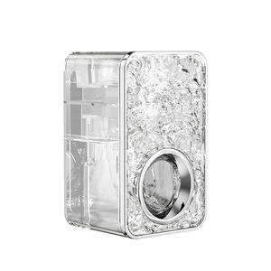 Automatic Toothpaste Dispenser Wall Mounted Corner Storage Box Transparent Durable Bathroom Toothpaste Squeezer - Product Image 5