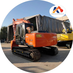 Excavadora Hidráulica Hitachi ZX120 Usada en Estado de 90% Nuevo, con Motor, Bomba, Caja de Cambios, Componentes Principales, Excavadora de Orugas de 12 Toneladas - Product Image 1