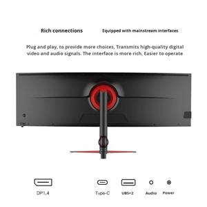 49-inch 5K 144Hz cong IPS <span class=keywords><strong>LCD</strong></span> máy tính để bàn Màn hình HDR Tính năng dp giao diện 32:9 tỉ lệ cho chơi game giải trí văn phòng sử dụng - Product Image 3