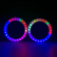 Nouveau haute luminosité LED ange yeux anneau étanche suface montage halo anneau colorshift led ange oeil