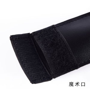 Étui à crayons en cuir 14cm 5cm 19.5cm 5.5cm, petit sac rectangulaire pour stylos et couteaux - Product Image 4