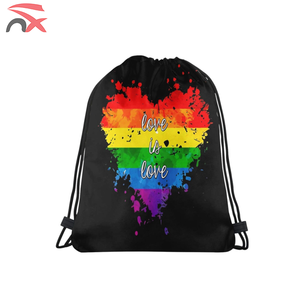 Prix Abordable – Bandeau Sportif LGBT Arc-en-ciel Imprimé Simple Face avec Cordon, Idéal pour les Parades en Extérieur, Pratique et Facile à Transporter - Product Image 4