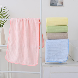 Jin Ao Coral Fleece Towel 35x75cm 70x140cm Thick Soft Absorbent Face <b>Bath</b> Towel Household Adult Use - Product Image 2