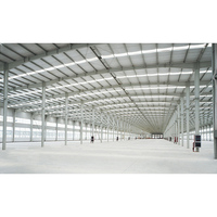 Conception de modèle 3D gratuite, conception de hangar en structure métallique industrielle, bâtiment en métal galvanisé bon marché