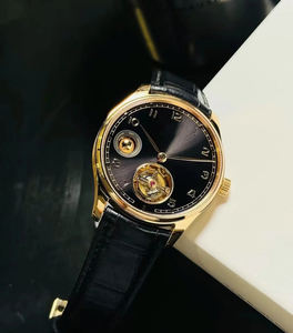 Relojes de Pulsera de Cuero de Lujo al por Mayor, Relojes Personalizados con Esfera de Día y Noche con Tourbillon Hueco - Product Image 6