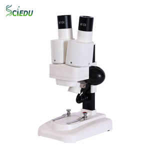 SCIEDUズーム20X小学校ステレオ顕微鏡双眼LEDライトPCB電話スマートフォン修理ポータブル化合物顕微鏡用 - Product Image 1