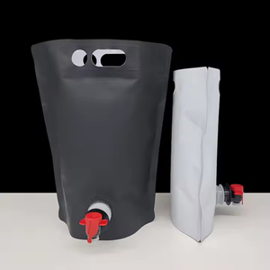 Đồng bằng màu trắng <span class=keywords><strong>standup</strong></span> <span class=keywords><strong>Pouch</strong></span> với van BIB túi trong hộp cho bơm lại dầu gội mỹ phẩm bao bì nhựa - Product Image 2